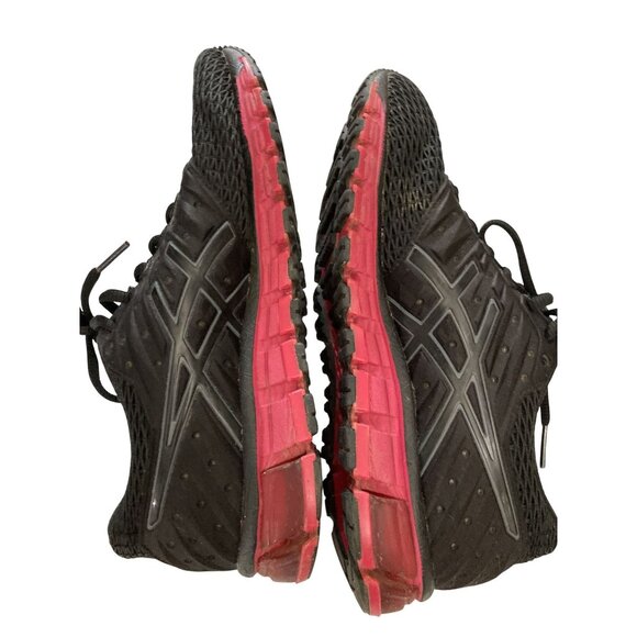 Asics Gel-Quantum 180 Men's Size 7.5 Black Red Running sneaker Shoes NO INSOLES - Picture 6 of 7